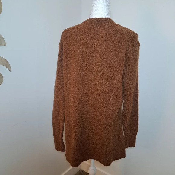 Madewell Merino Wool Blend Brown Cozy Sweater Cardigan Size XS - Picture 2 of 5